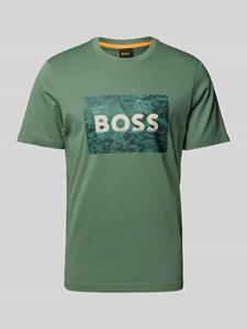 Boss Orange T-shirt met motiefprint
