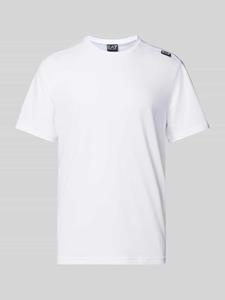 EA7 Emporio Armani T-shirt met labelpatch