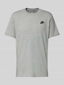 NIKE Sportswear Freizeit T-Shirt Herren 064 - dk grey heather/black