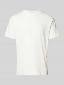Selected Homme T-shirt met labeldetail, model 'SPENCER'