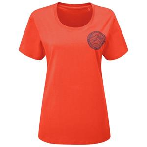 Rab  Women's Stance 3 Peaks Tee - T-shirt, rood