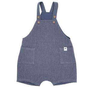 Maximo  Baby's Latzshorts m. Taschen - Jumpsuit, grijs/blauw