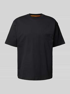 Boss Orange Relaxed fit T-shirt met labelprint