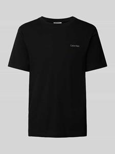 CK Calvin Klein T-shirt met labelprint, model 'ENLARGED'