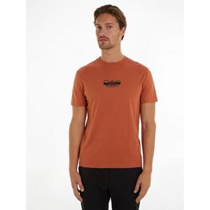 Calvin Klein T-shirt CUT THROUGH LOGO T-SHIRT