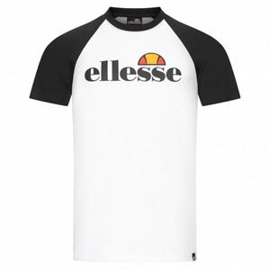 Ellesse Piave Raglan Heren T-shirt SBS07393-Zwart Wit