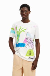 Desigual T-shirt - WHITE