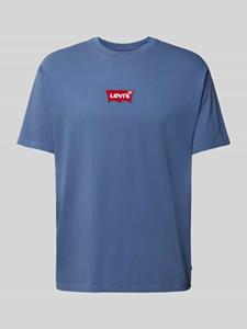 Levi's T-shirt met labelstitching