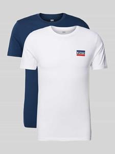 Levi's T-shirt met labelprint in een set van 2 stuks