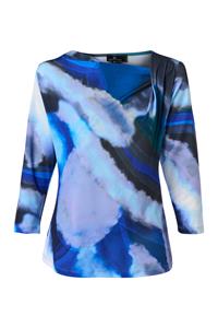 Mart Visser Harrison top print navy