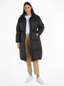 Tommy Hilfiger New york puffer maxi jas black