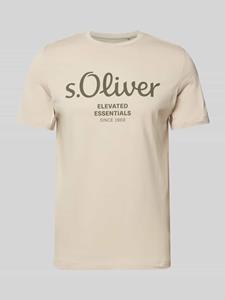 S.Oliver RED LABEL T-shirt met ronde hals