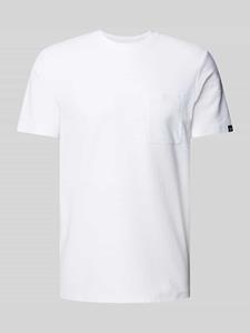 Tom Tailor Denim Basic fit T-shirt met borstzak