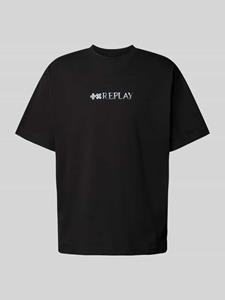 Replay T-shirt met labelprint, model 'Martin Garrix'