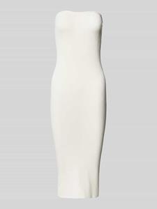 Vero Moda Knielange off shoulder-jurk in riblook, model 'WILLOW'