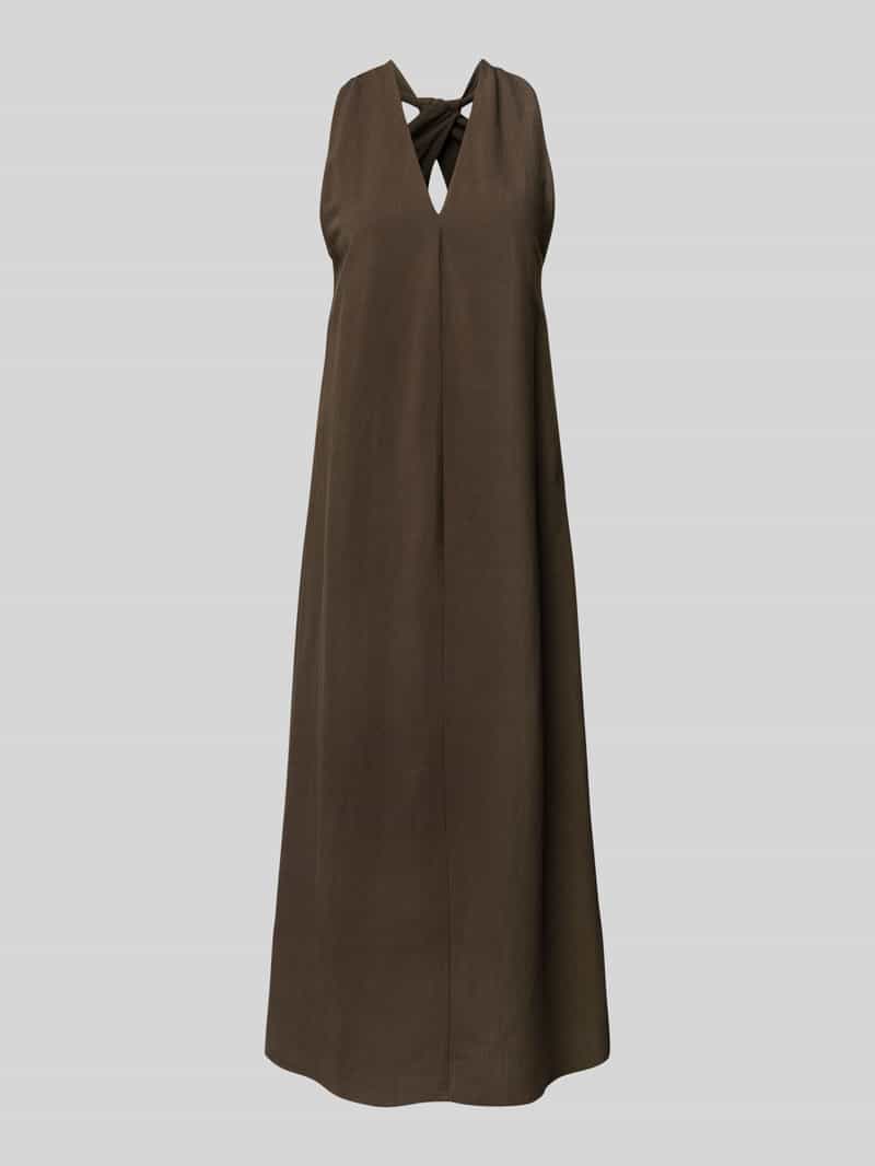 Someday Midi-jurk met V-hals, model 'Qedira'