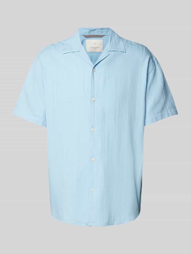 Jack & Jones Premium Regular fit vrijetijdsoverhemd met reverskraag, model 'MONTANA RESORT'