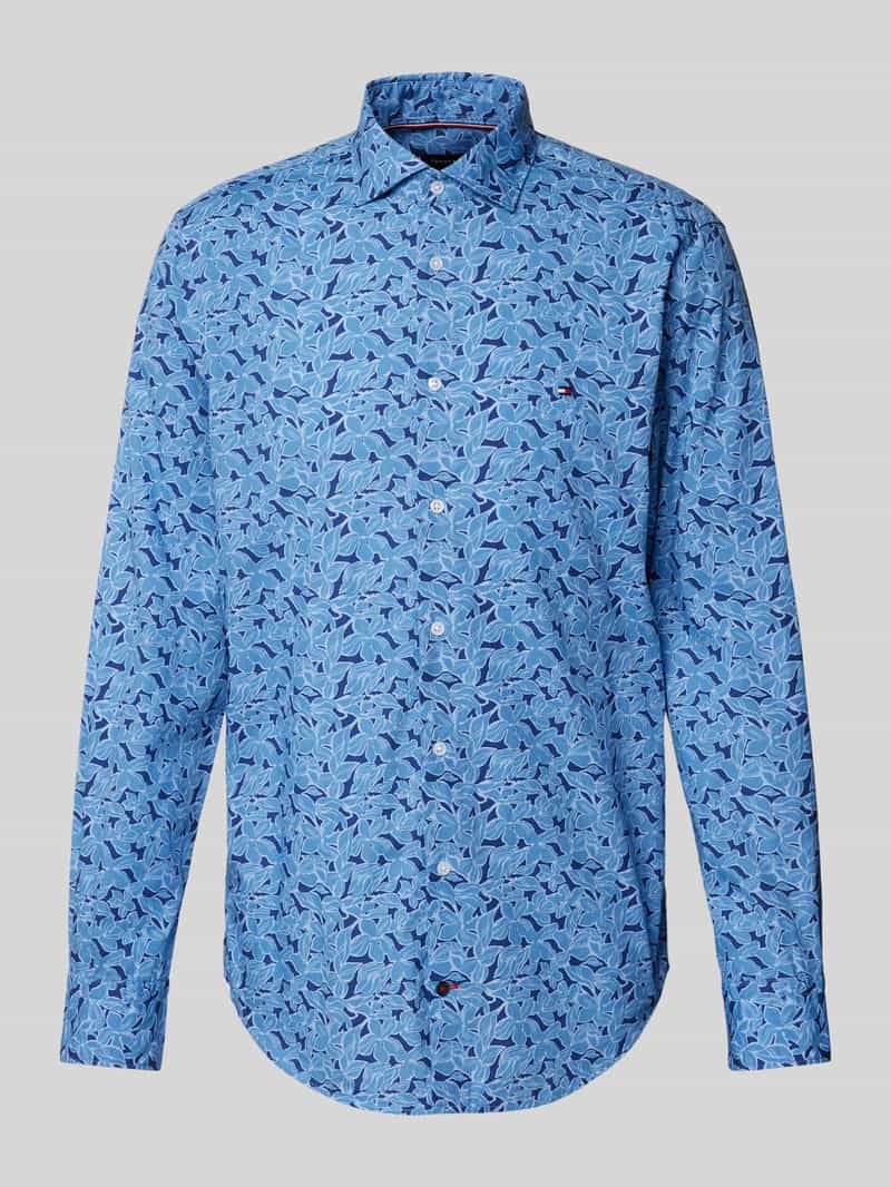 Tommy Hilfiger Tailored Slim fit zakelijk overhemd met logostitching, model 'Parker'