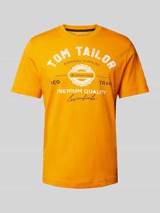 Tom Tailor T-shirt met statementprint voor heren
