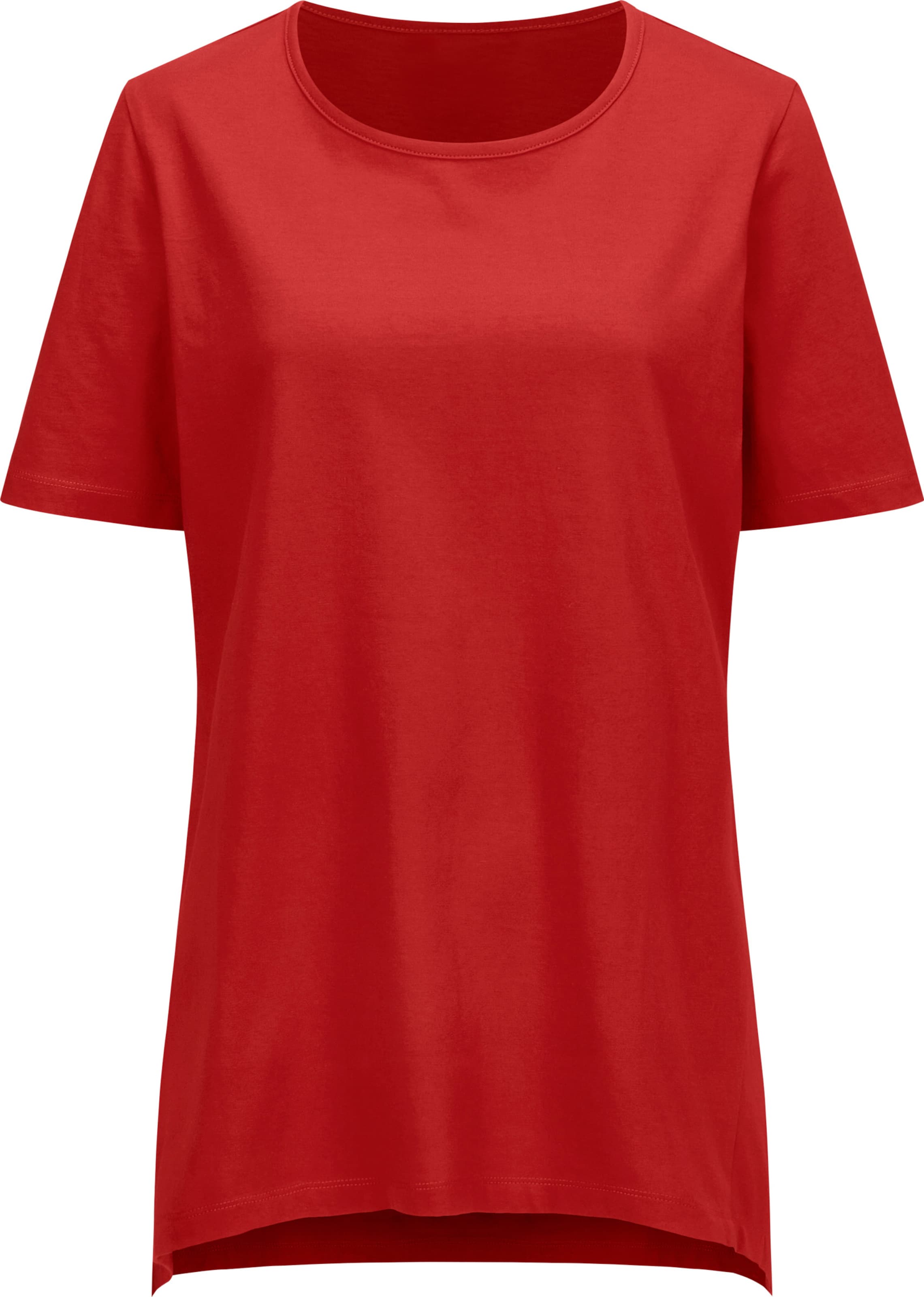 Your Look... for less! Dames Puntig shirt rood Maat