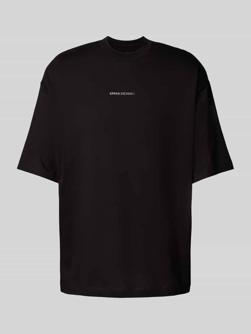 Armani Exchange Oversized T-shirt met labelprint