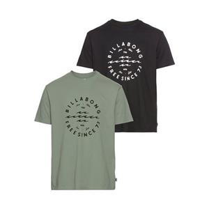 Billabong T-shirt (2-delig, Set van 2)