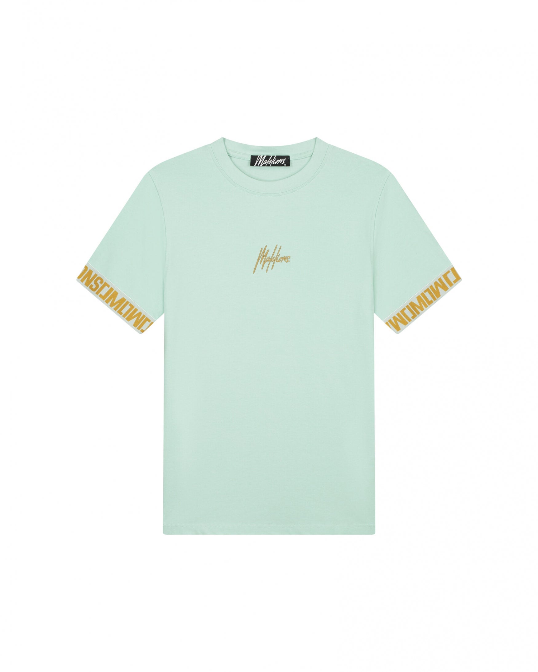 Malelions Men Venetian T-Shirt | Mint/Gold