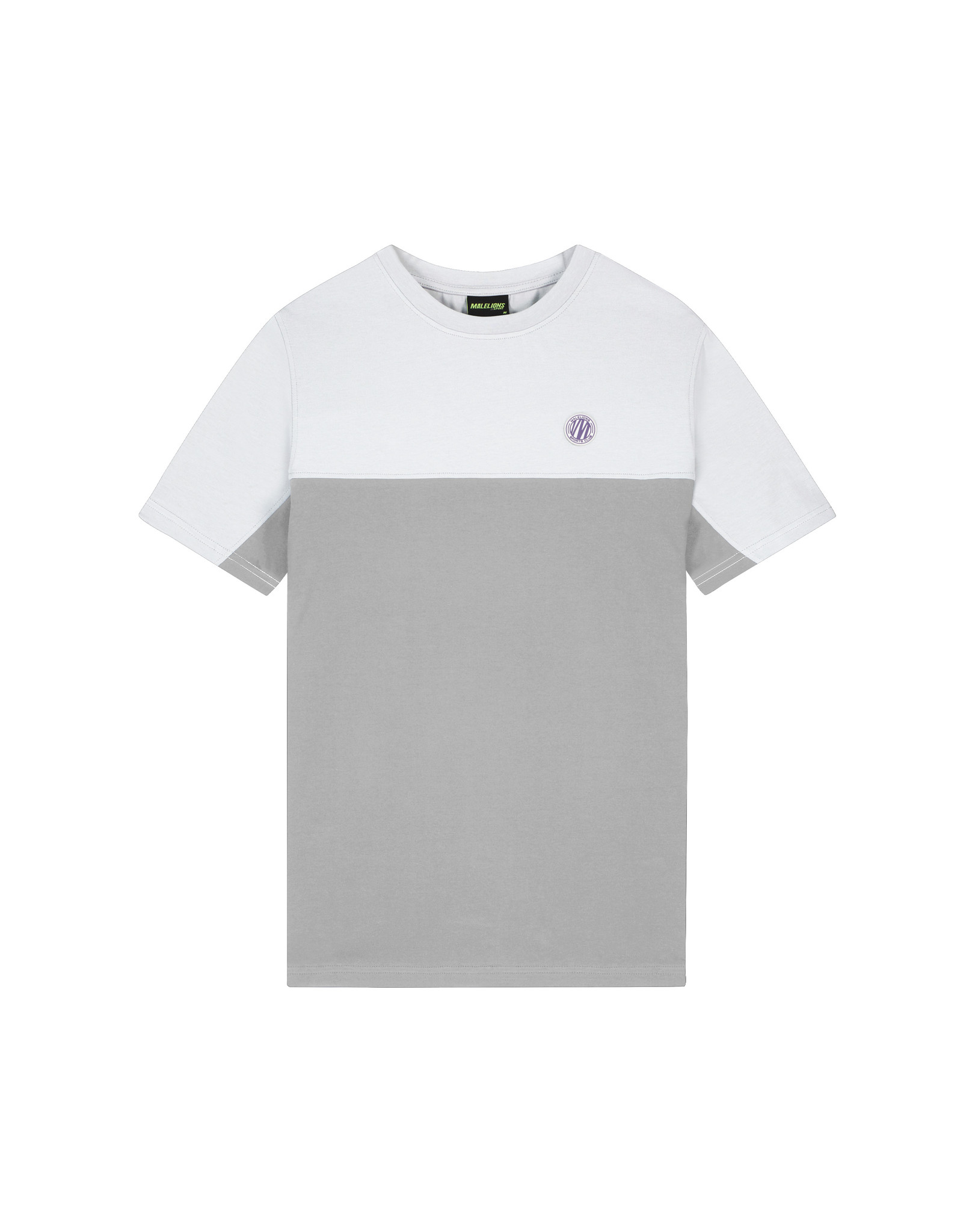 Malelions Sport Champion T-Shirt - White/Grey