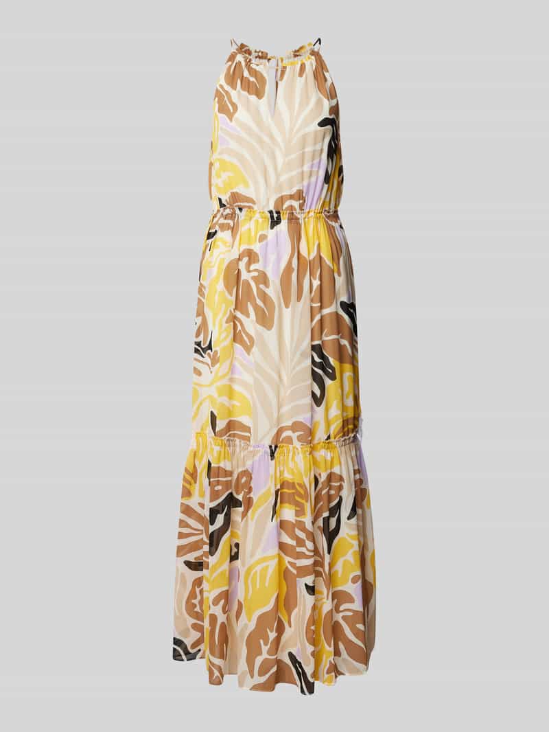 S.Oliver BLACK LABEL Maxi-jurk met laagjeslook