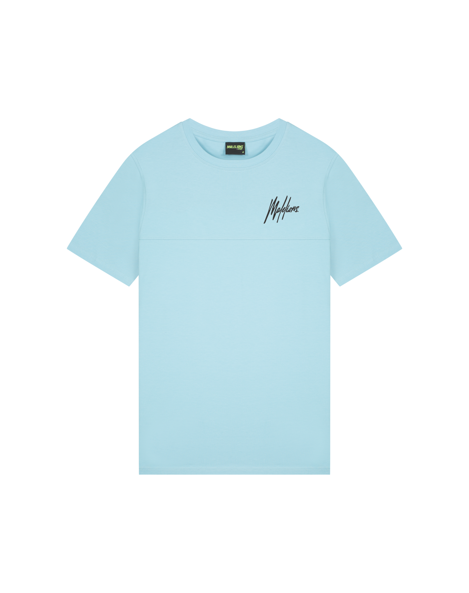 Malelions Sport Counter T-Shirt - Light Blue