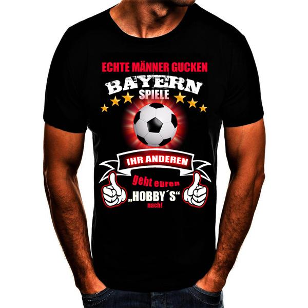 Shirtbude Fußball Verein Bayern Print tshirt