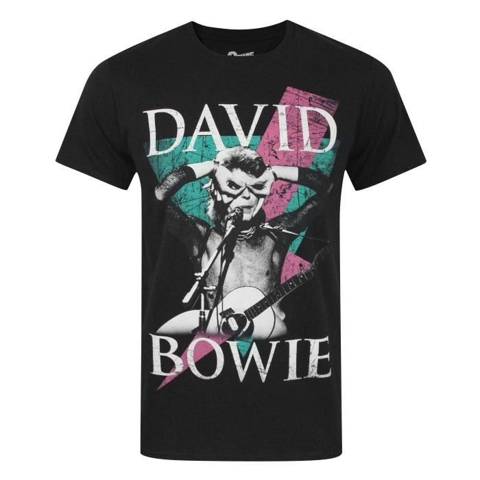 David Bowie officieel heren Thunder T-shirt