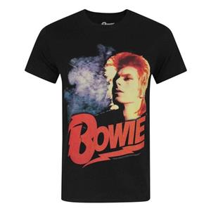 David Bowie officieel heren retro T-shirt