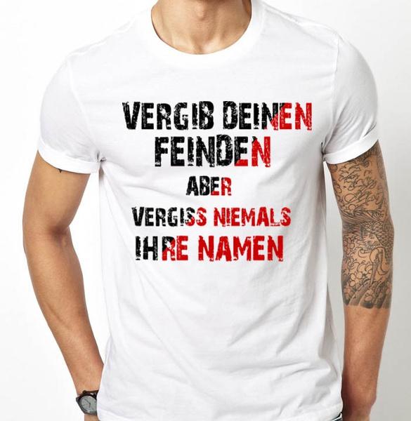 Shirtbude Duitsland t-shirt met quote-print