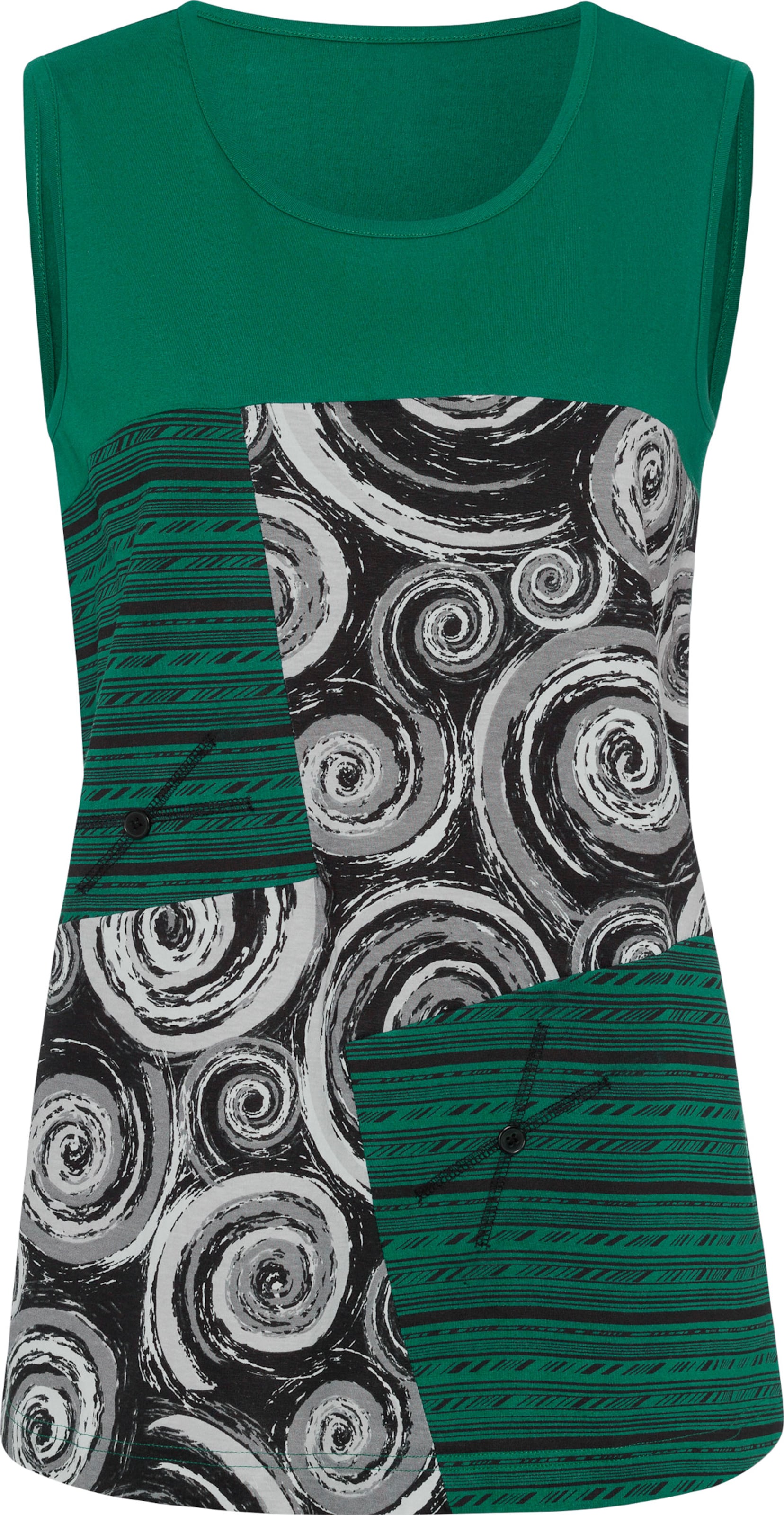 Your Look... for less! Dames Shirttop groen Maat