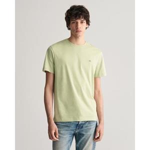 Gant T-shirt REG SHIELD SS T-SHIRT met logoborduursel op borsthoogte