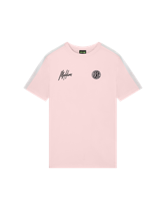 Malelions Sport Transfer T-Shirt - Pink/White