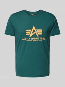 Alpha industries T-shirt met labelprint