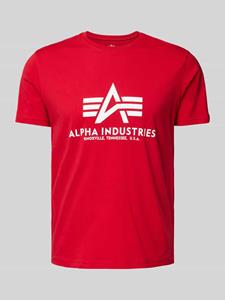 Alpha industries T-shirt met labelprint