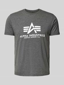 Alpha industries T-shirt met labelprint