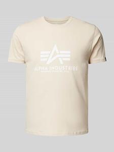 Alpha industries T-shirt met labelprint