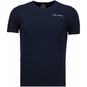 Local Fanatic T-shirt Korte Mouw  V Neck