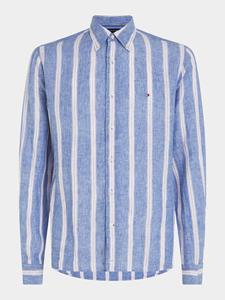 Tommy Hilfiger Casual hemd lange mouw linen triple stripe shirt mw0mw34612/0a5