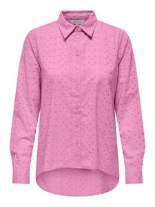 Only Onlalfie nice emb ls high low shirt -