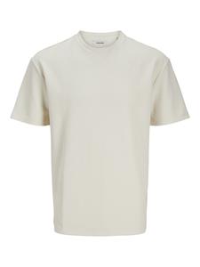 Jack & Jones Jorbasic crew neck tee ss styd ecru