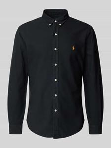 Polo Ralph Lauren Slim fit vrijetijdsoverhemd met button-downkraag, model 'OXFORD'