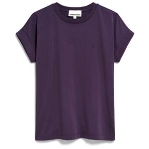 ARMEDANGELS  Women's Idaa Logo - T-shirt, purper