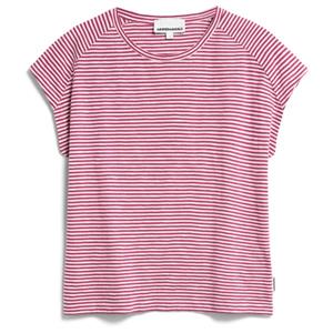 ARMEDANGELS  Women's Ofeliaa Lovely Stripes - T-shirt, roze