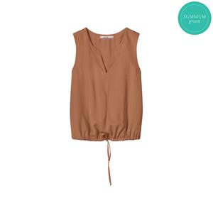 Summum Top tencel camel