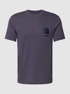 Armani Exchange T-shirt met labeldetail